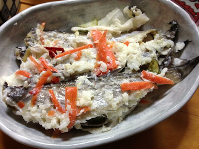 ハタハタの飯寿司(イズシ)