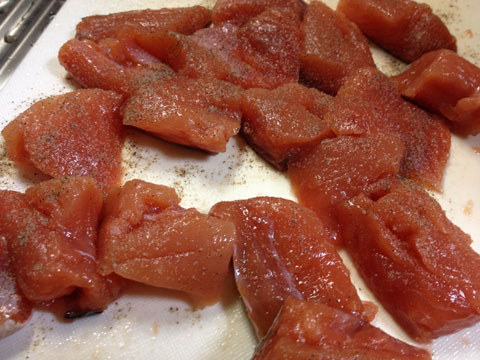 鮭とイクラのパスタ用生鮭