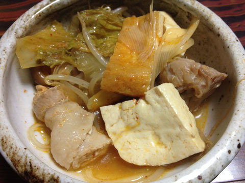 キムチ鍋1