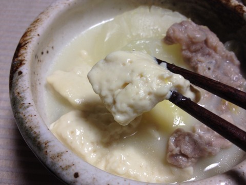 白菜と豆腐のトロトロ鍋6