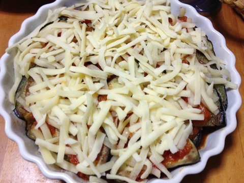 米ナスの自家製トマトソースとチーズのグラタン3